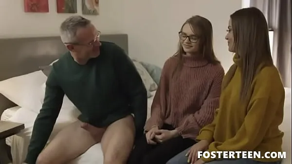 Foster Parents' Monster Cocks Drill My Tight Teen Holes - New Depraved House Rules